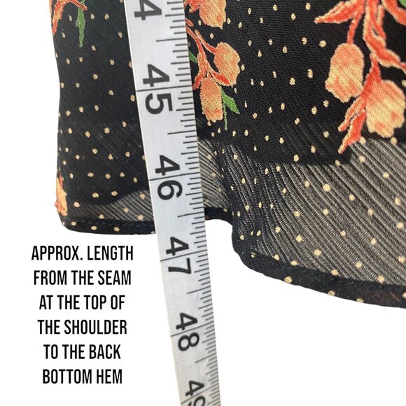 90s Y2K Moda Intl Babydoll Dress | Black Rose | USA | Fairy Grunge Whimsigoth - Picture 15 of 15